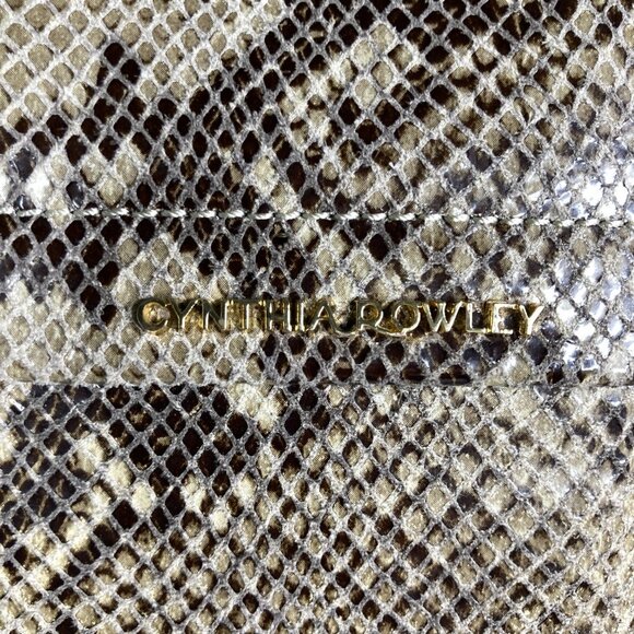 Cynthia Rowley Womens Brown Tan Shoulder Bag OS - Picture 5 of 8